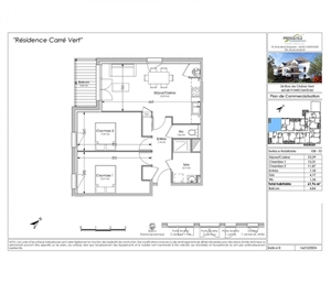 t3 à la vente -   44160  PONTCHATEAU, surface 61 m2 vente t3 - UBI472060829